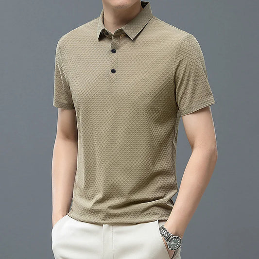 Classic Textured Polo Tshirt