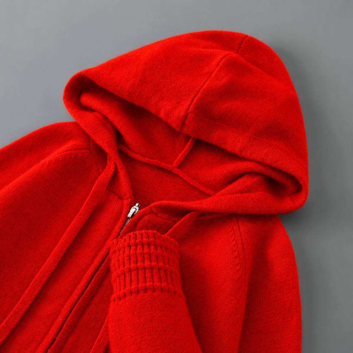 Valerio Cashmere Zip Hoodie