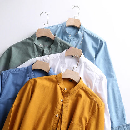 Modern Mandarin Shirt