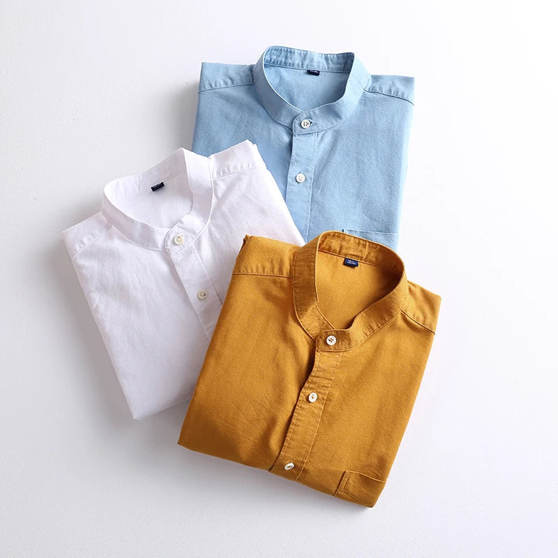 Modern Mandarin Shirt