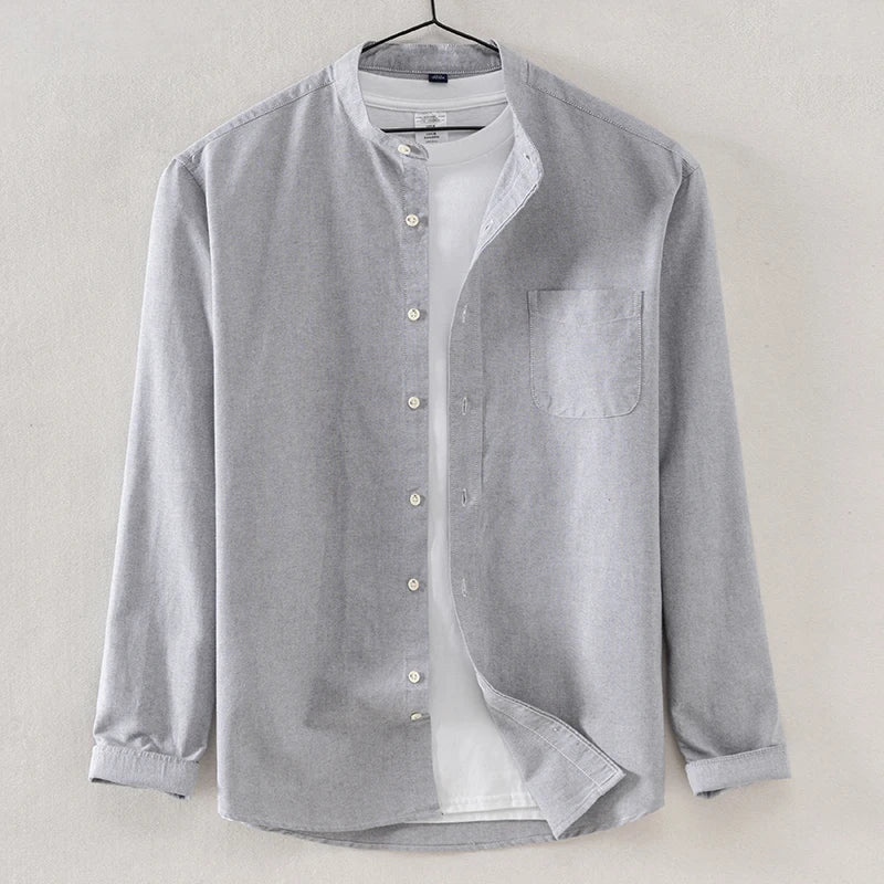 Modern Mandarin Shirt