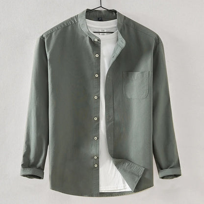 Modern Mandarin Shirt