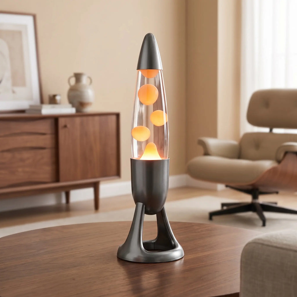 Lava Lamp RGB Color-Changing Remote-Controlled Wax Lamp Dynamic Lava Lamp