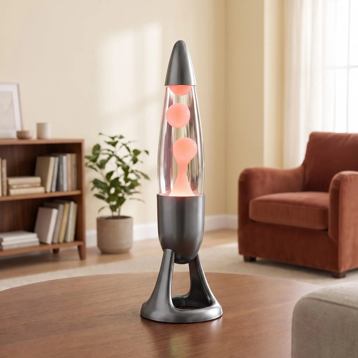 Lava Lamp RGB Color-Changing Remote-Controlled Wax Lamp Dynamic Lava Lamp