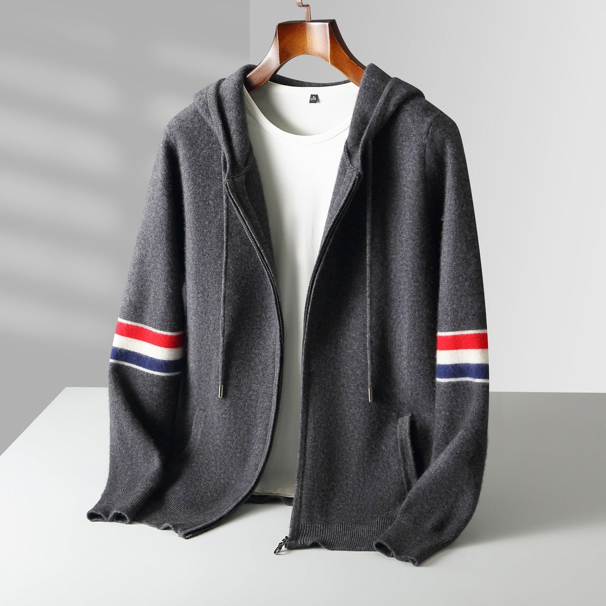 Cavani Cashmere Zip Hoodie