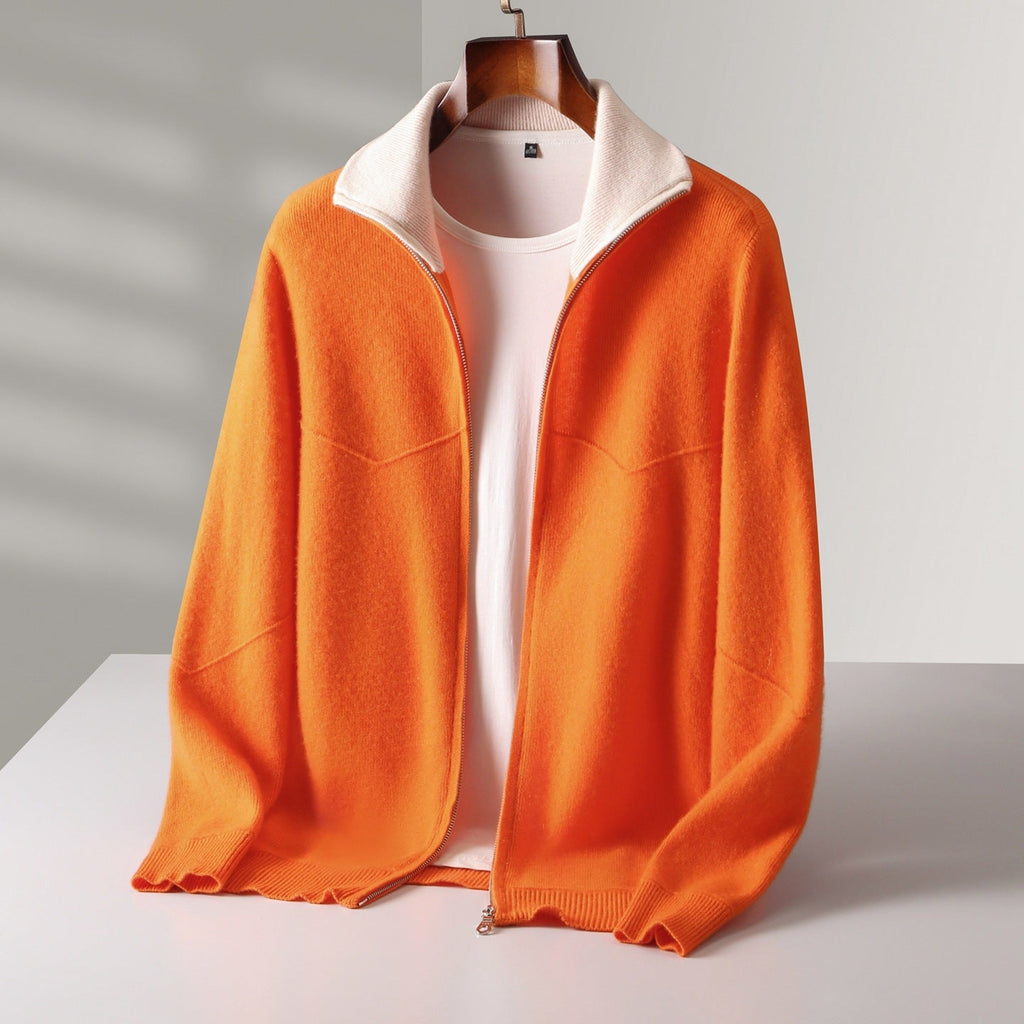 Verano Cashmere Zip Cardigan