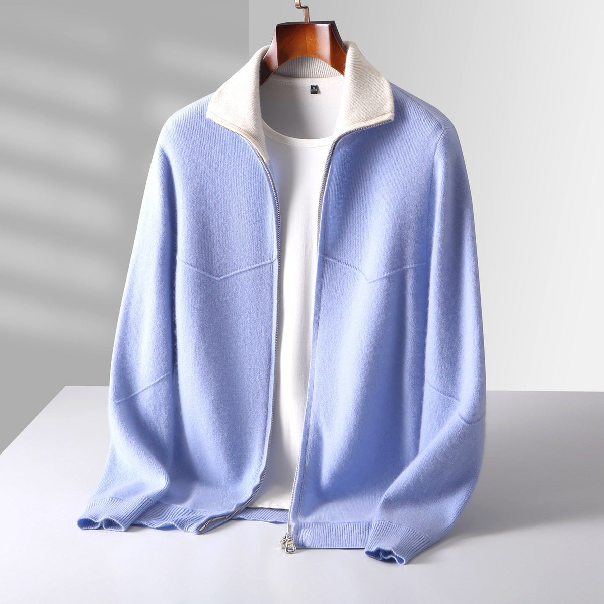 Verano Cashmere Zip Cardigan
