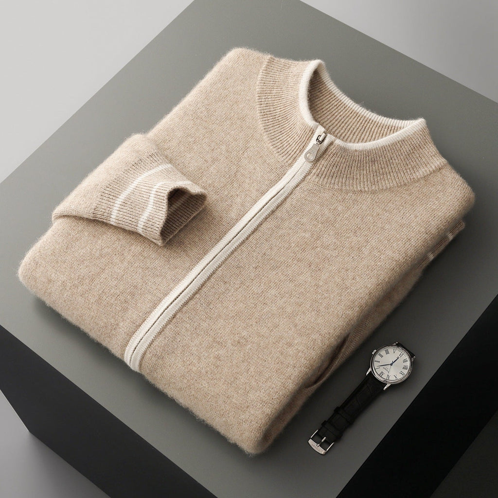 Serano Cashmere Zip Cardigan