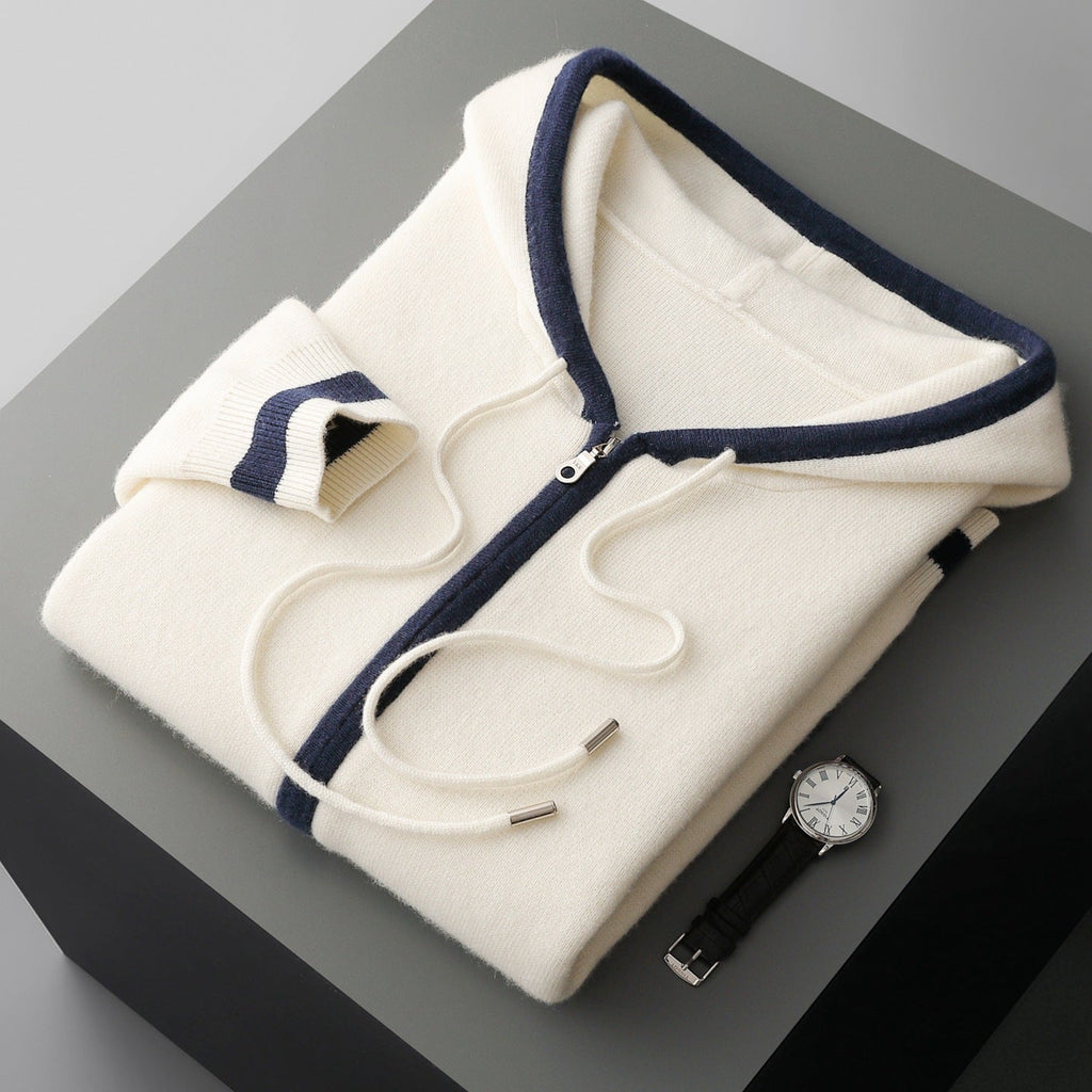 Varese Cashmere Zip Hoodie