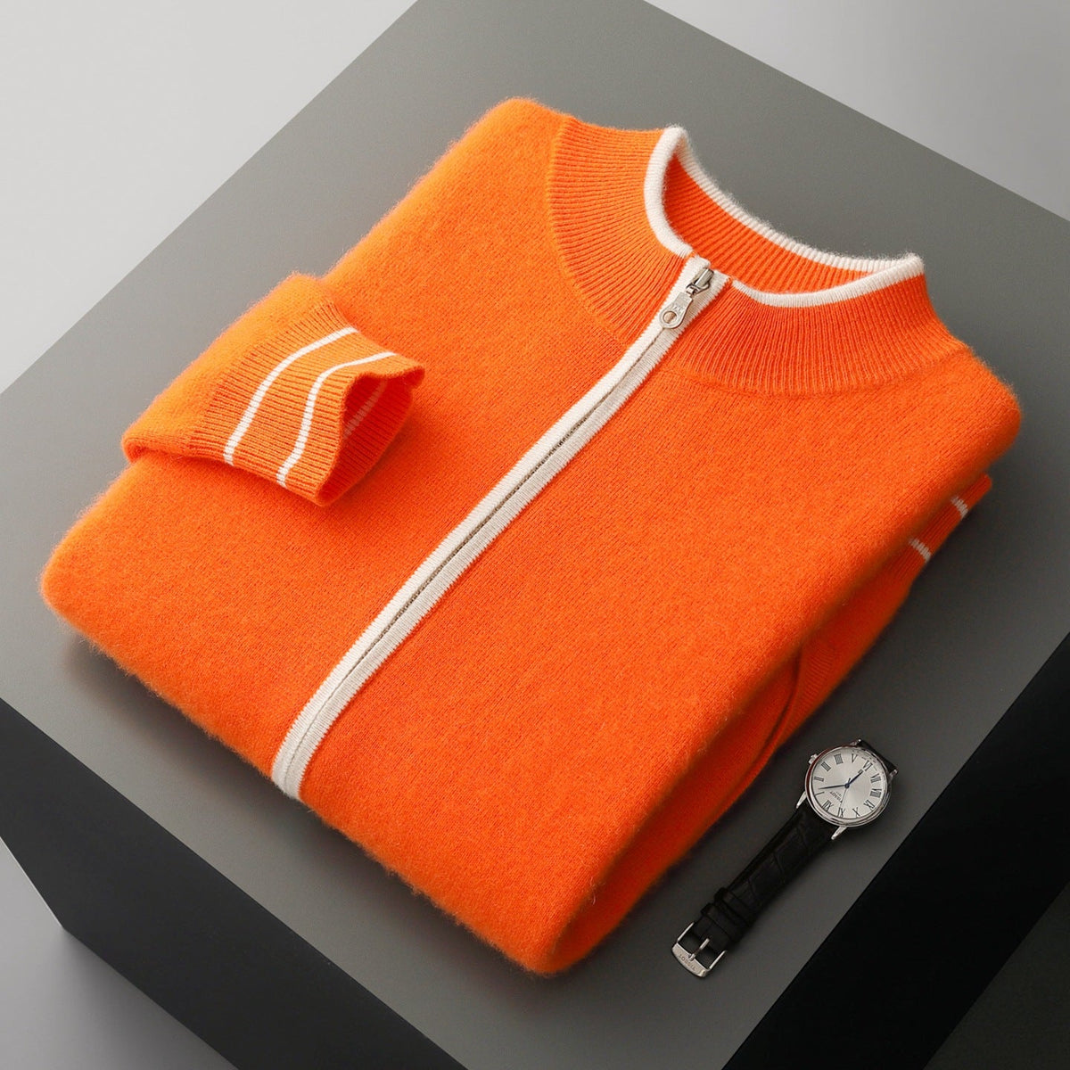 Serano Cashmere Zip Cardigan