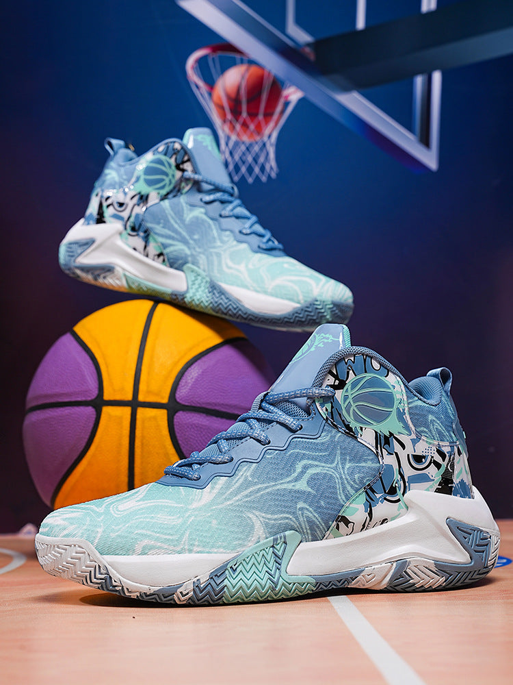 Men's High-Top Indoor & Outdoor Basketball Shoes
