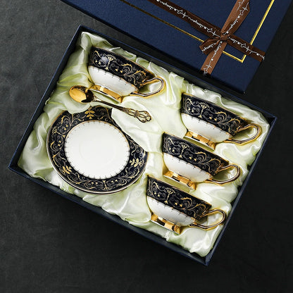 Imperial Blue Tea & Saucers Set