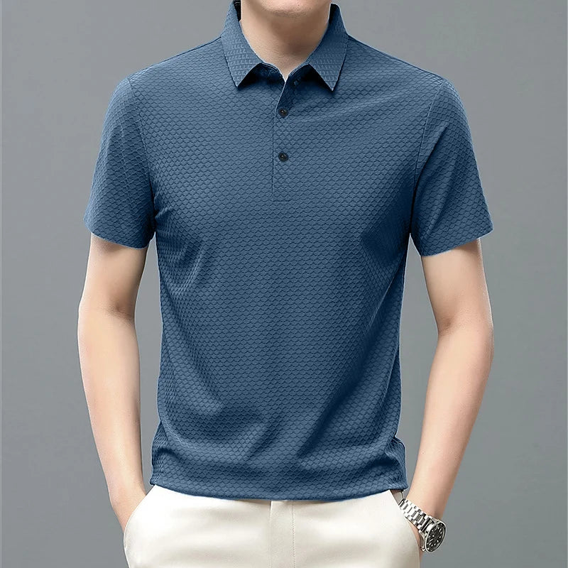 Classic Textured Polo Tshirt