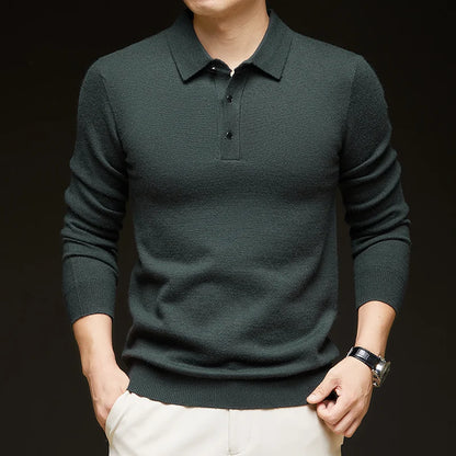 Casual Polo Sweater