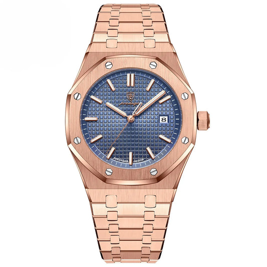 Crimson Calendar Watch