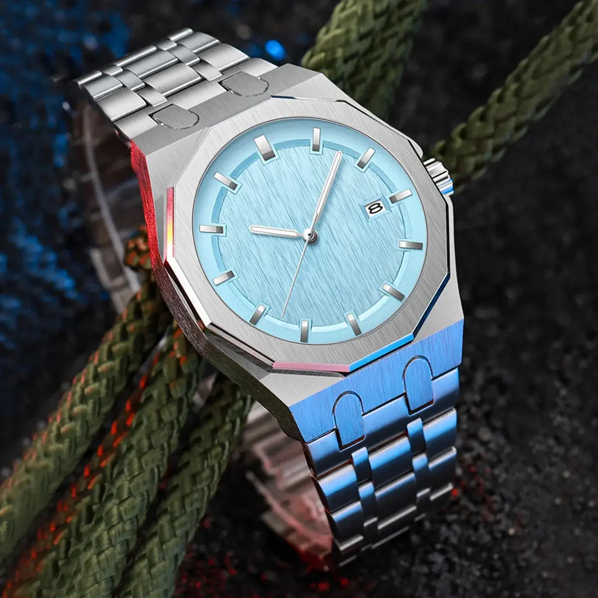 Glacier Calendar Watch