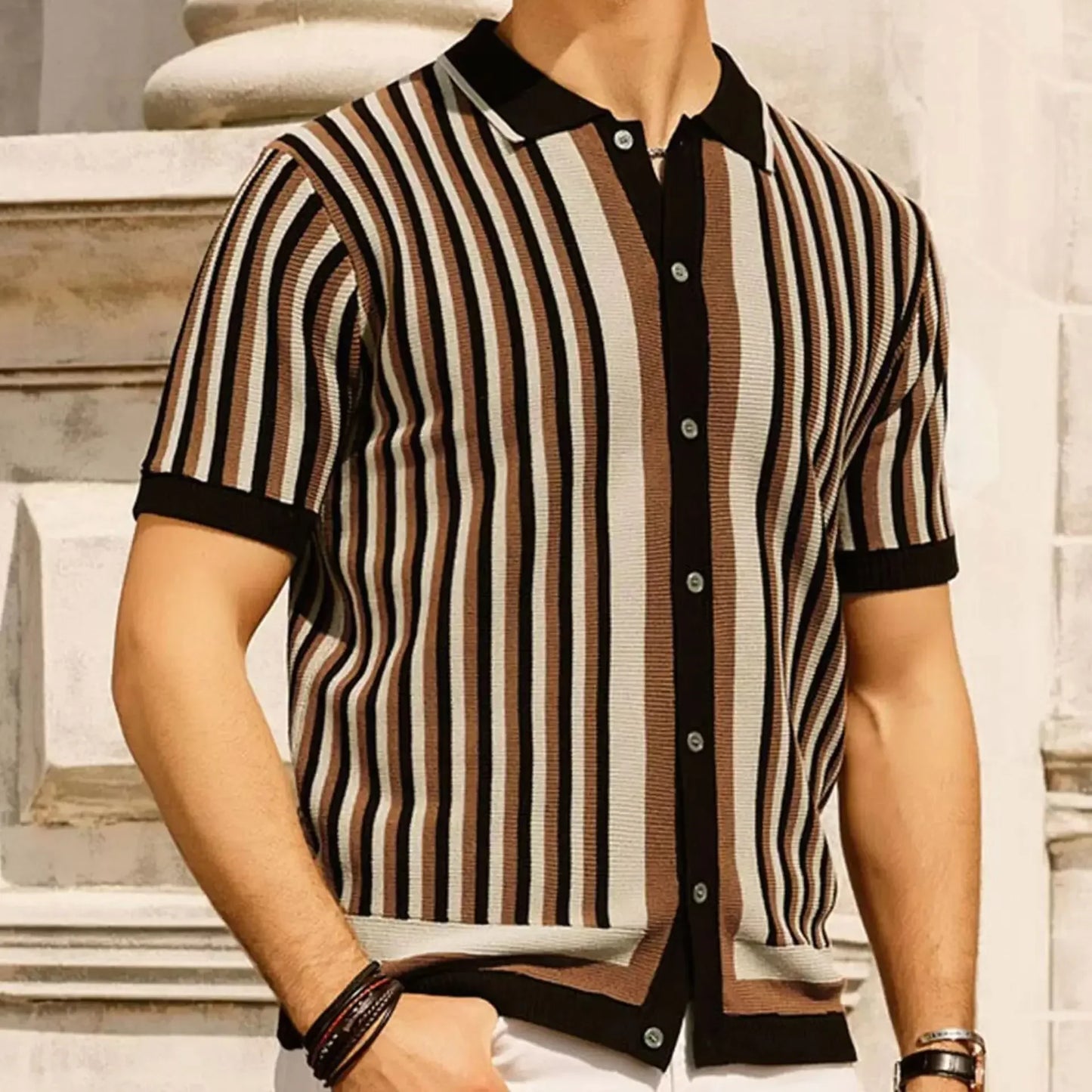 Men's Riviera Stripe Shirt