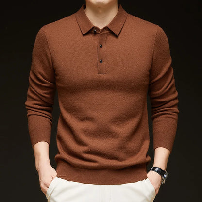 Casual Polo Sweater