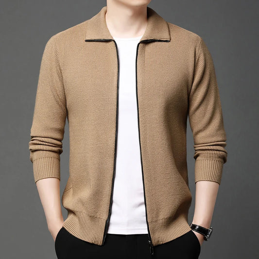 Classic Ribbed Cardigan