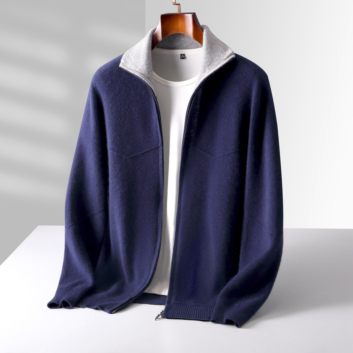 Verano Cashmere Zip Cardigan