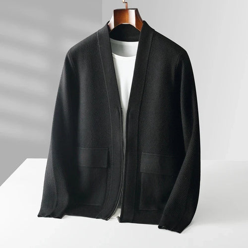 Amari Cashmere Knitted Cardigan