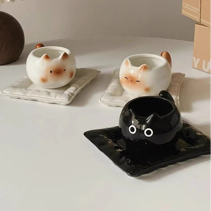 Cute Cat Ceramic Mug