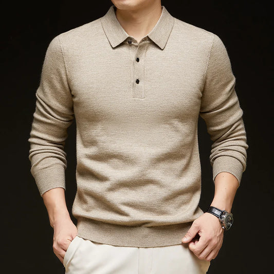 Casual Polo Sweater