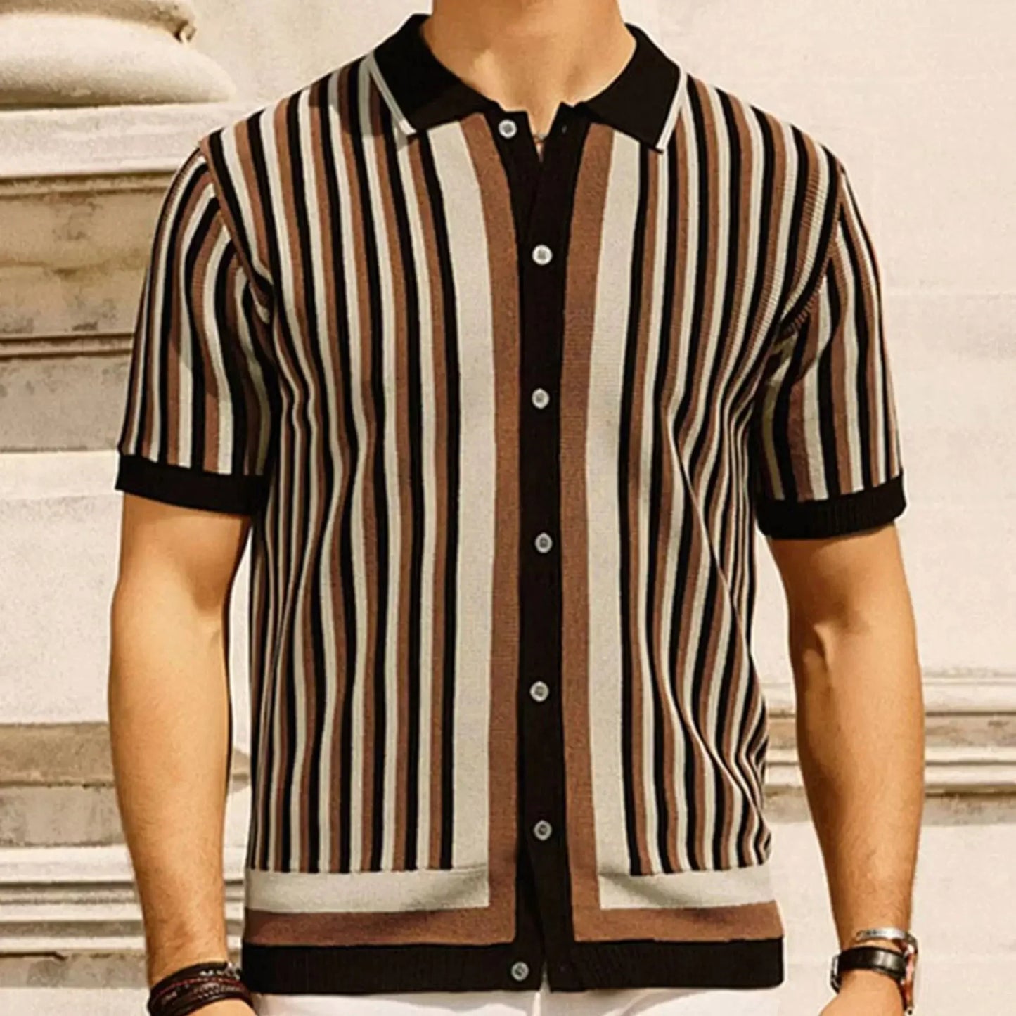 Men's Riviera Stripe Shirt