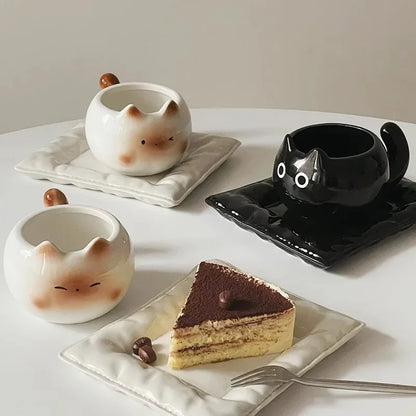 Cute Cat Ceramic Mug