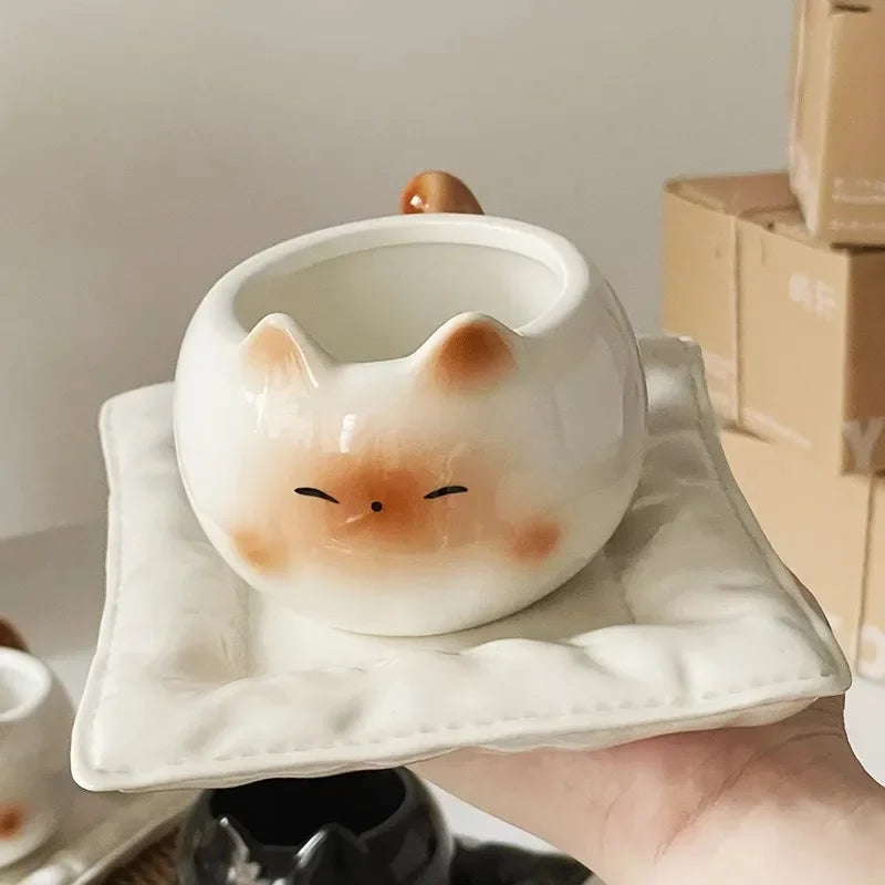 Cute Cat Ceramic Mug