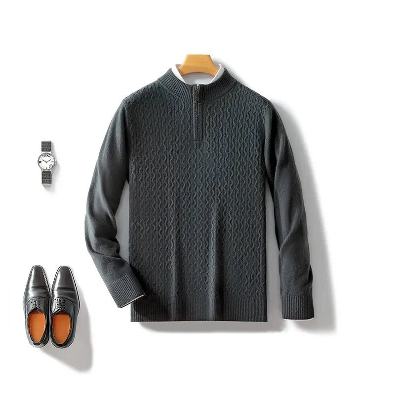 Riven Cashmere Sweater