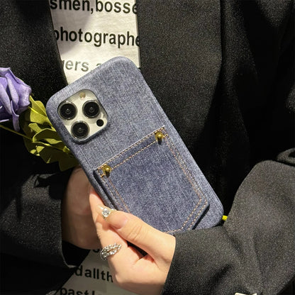 Denim Pocket iPhone Case