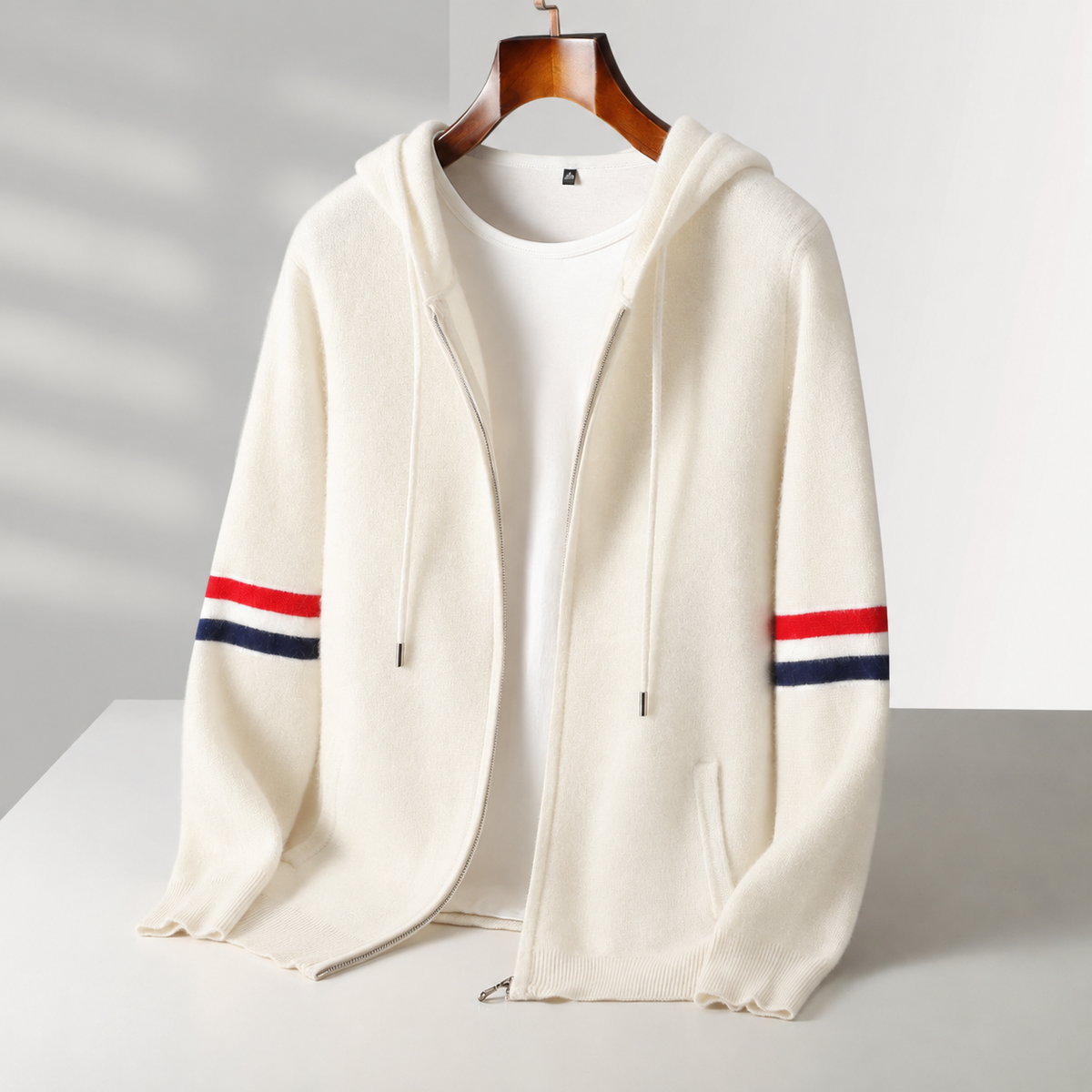 Cavani Cashmere Zip Hoodie