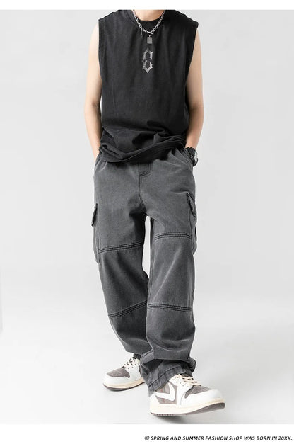 Relaxed Cargo Trousers