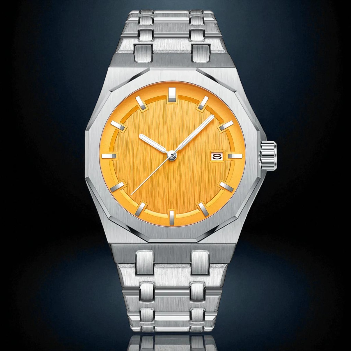 Glacier Calendar Watch