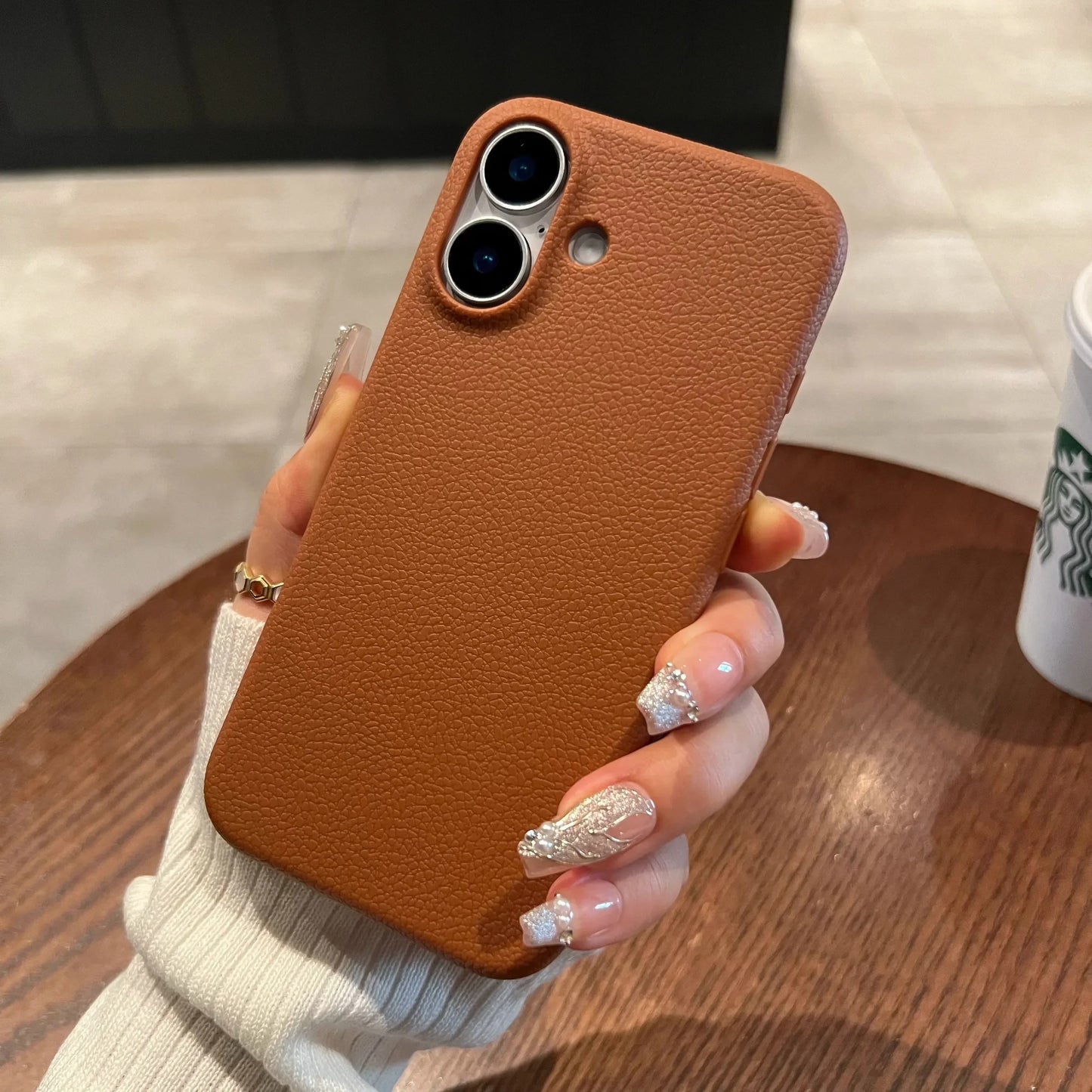 Classic Leather iPhone Case