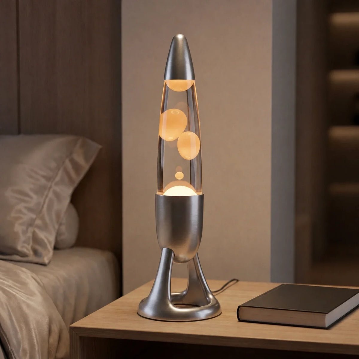 Lava Lamp RGB Color-Changing Remote-Controlled Wax Lamp Dynamic Lava Lamp