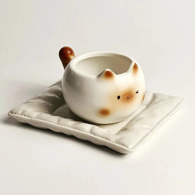 Cute Cat Ceramic Mug
